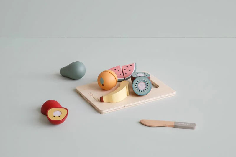 Cutting Fruit (Obstschneideset aus Holz)