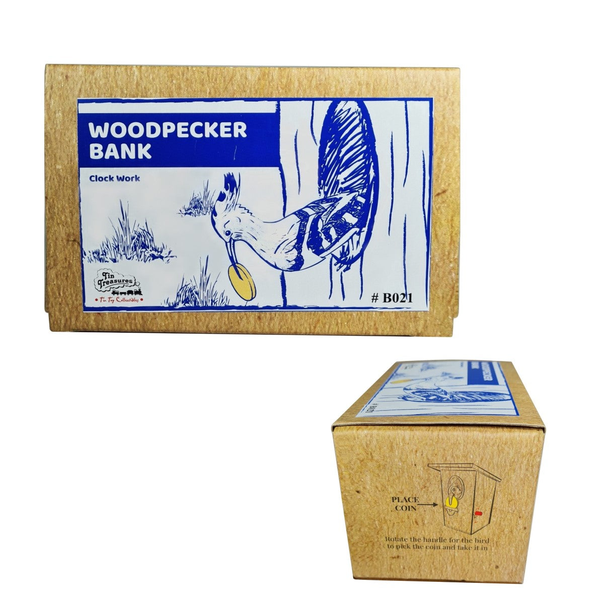 Vogelspardose Specht