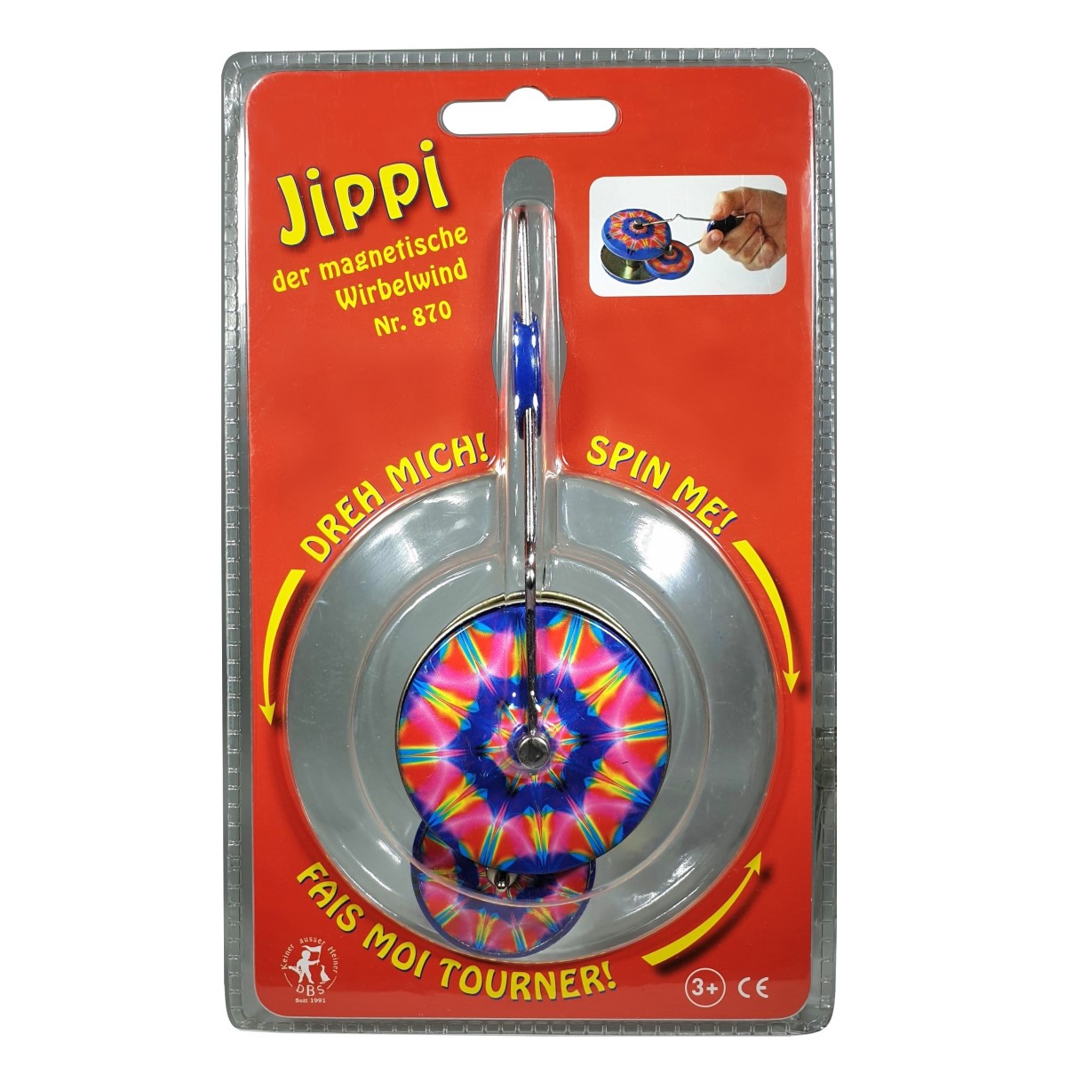 Jippi der Wurfkreisel, 6 Stk.
