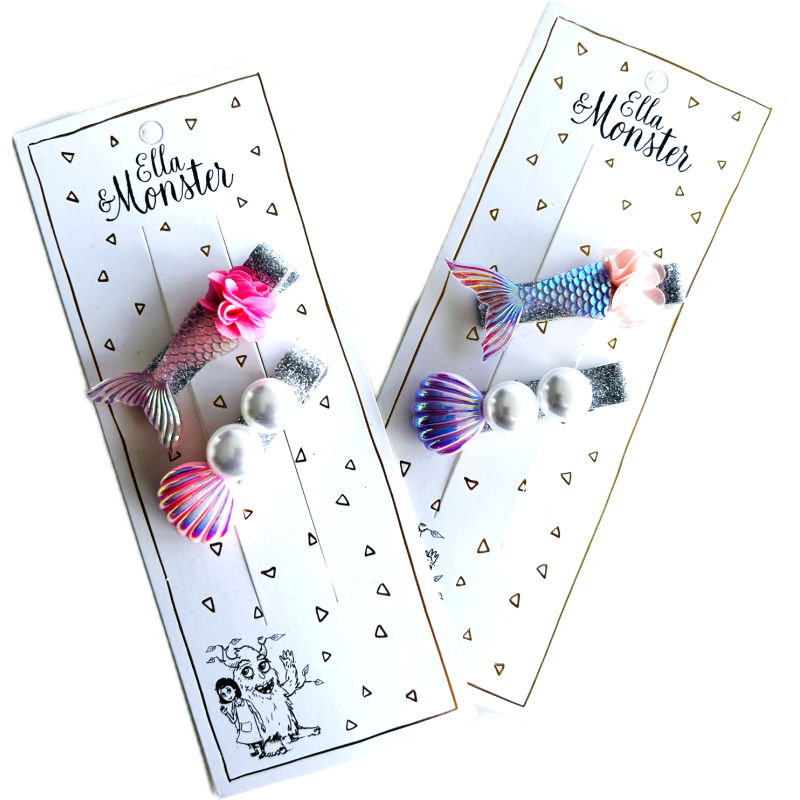 HAIR CLIP BEACH DREAM PURPLE