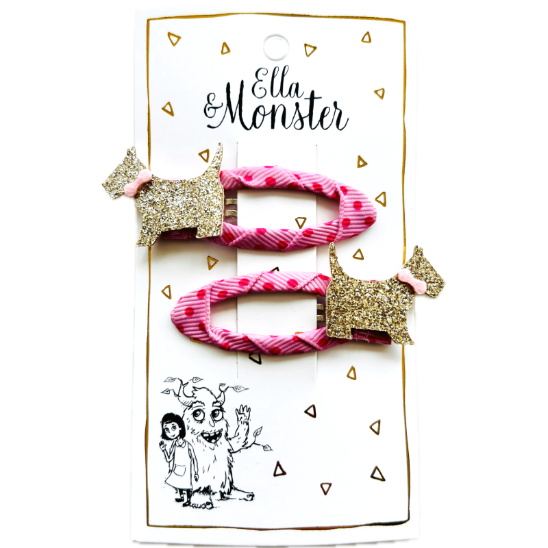 HAIR CLIP SCOTTISH TERRIER