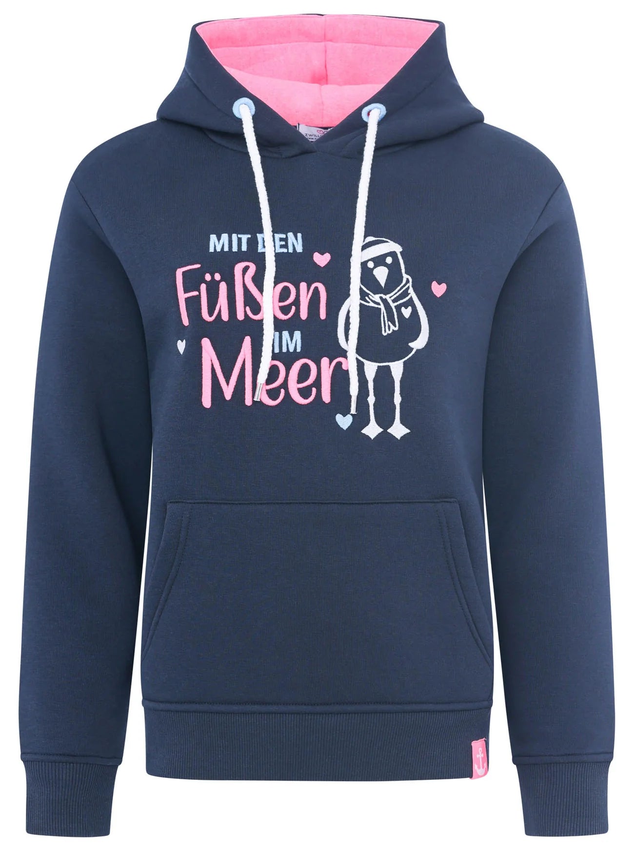Hoodie "Füße im Meer"