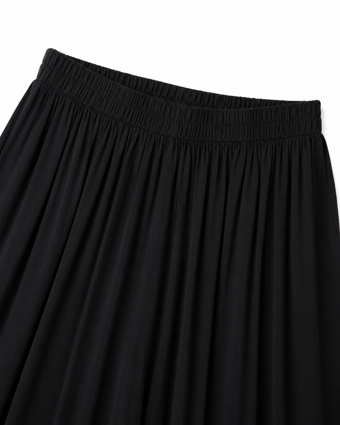 Hose Viskose - schwarz