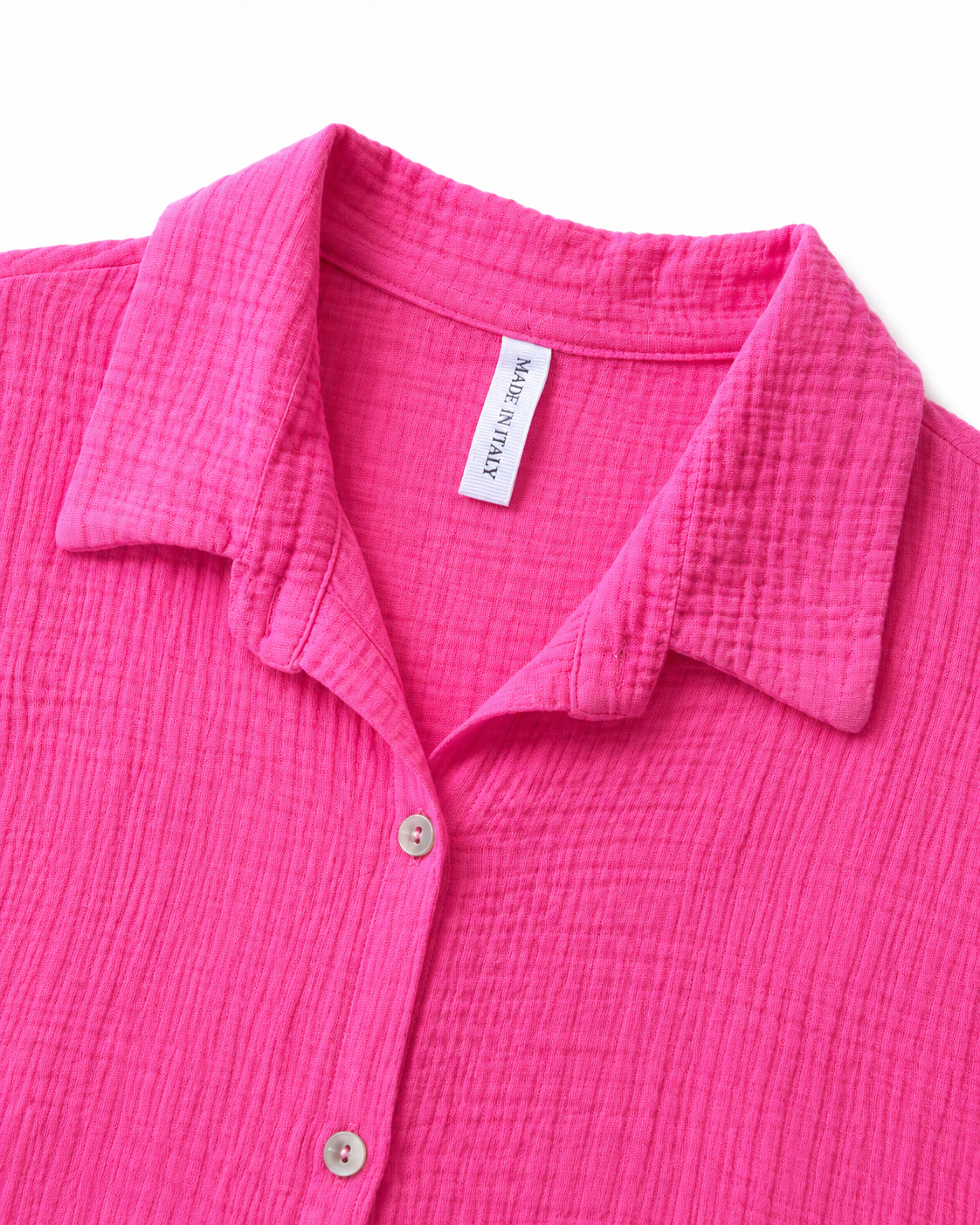 Hemdbluse Musselin - Pink