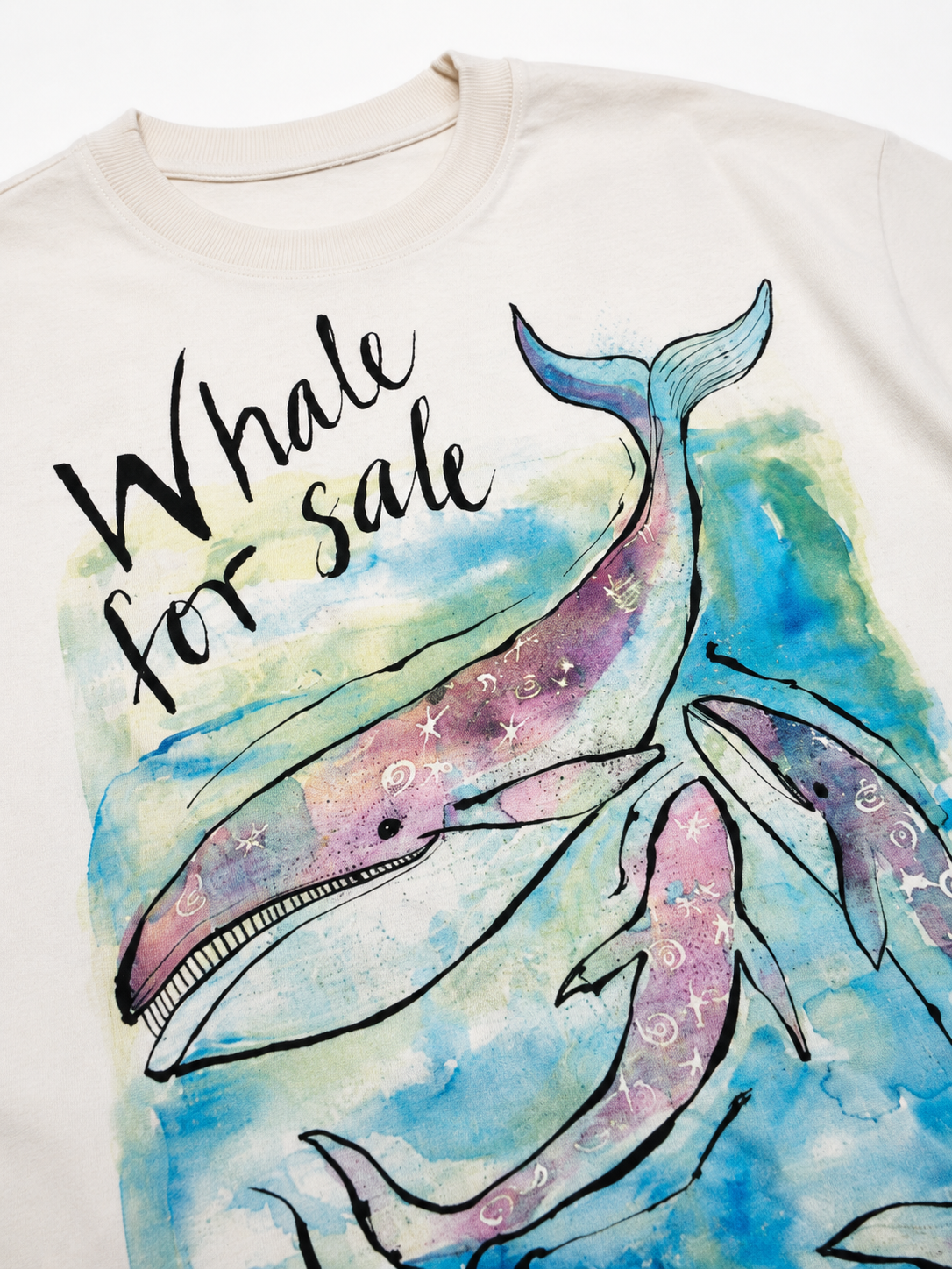 T-Shirt - Whale for sale