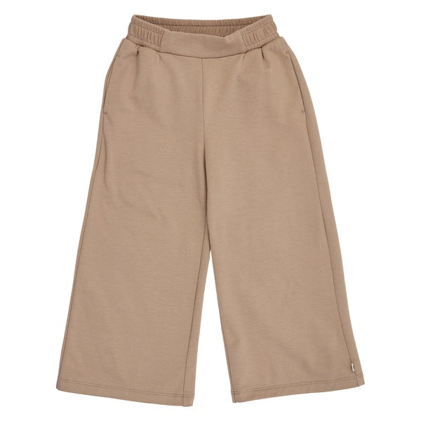 Müsli Cozy me sweat wide leg pants in Walnut