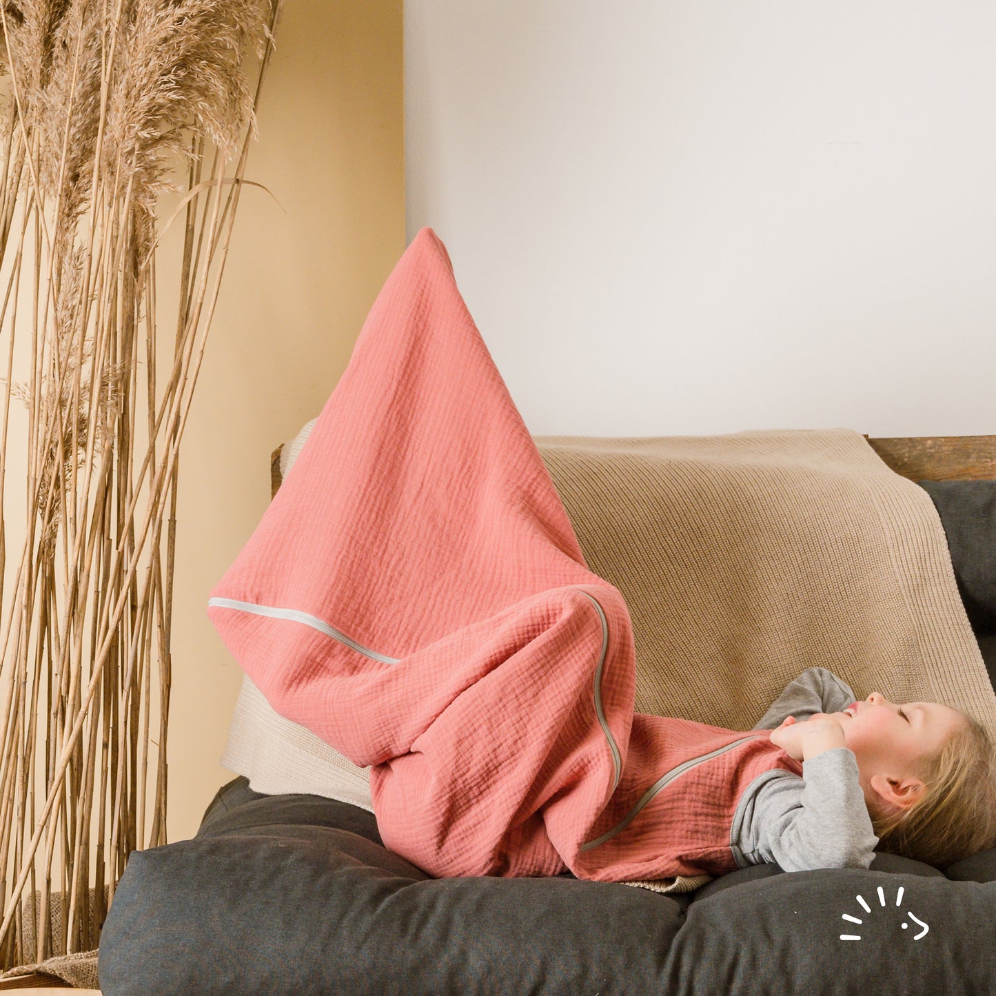 Sommerschlafsack Musselin