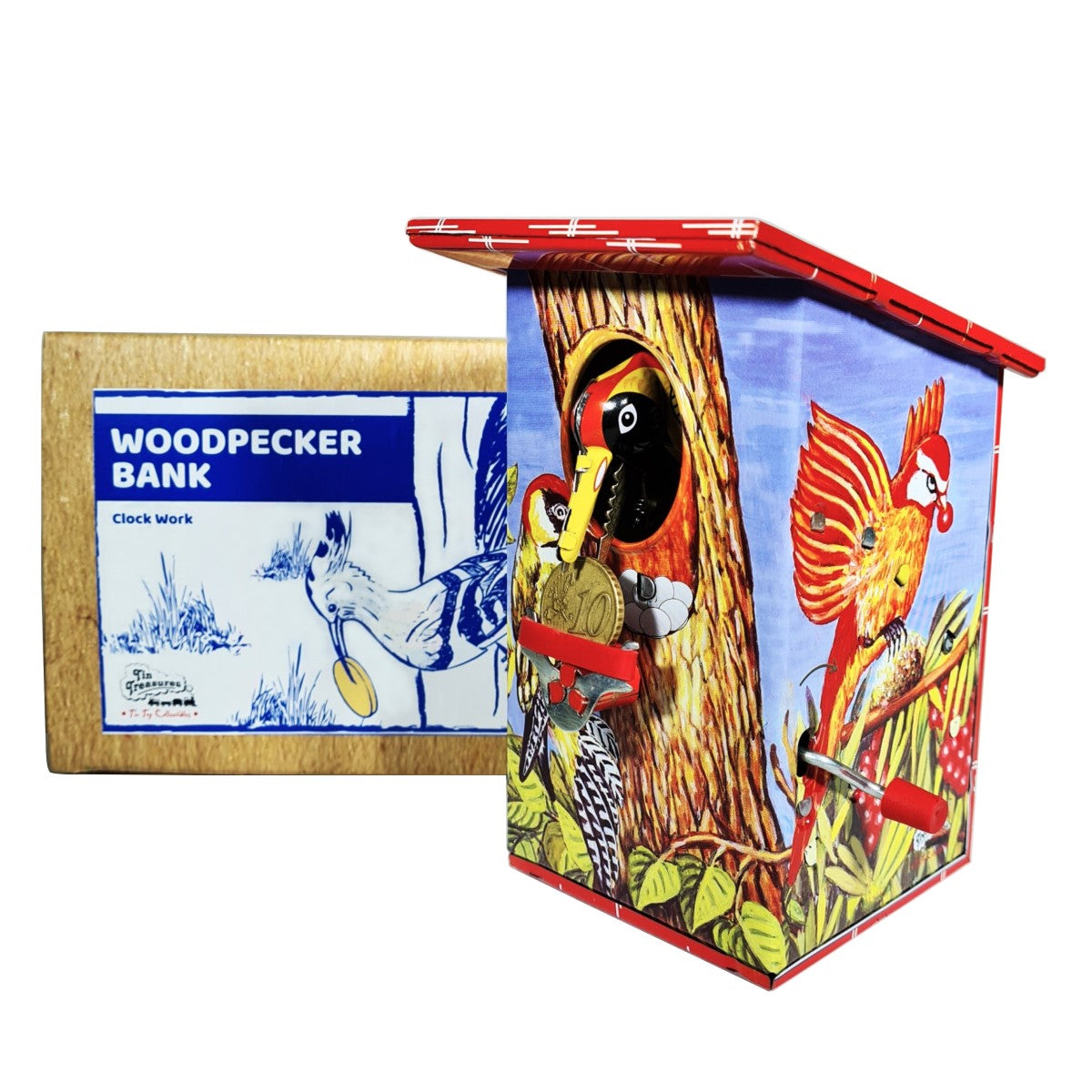 Vogelspardose Specht