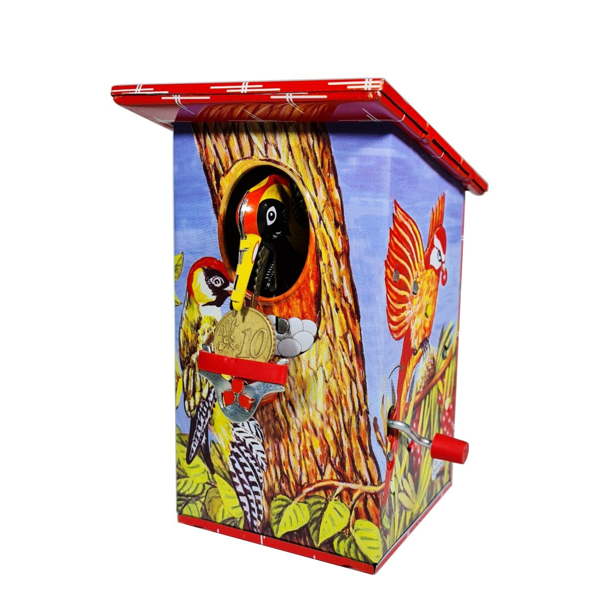 Vogelspardose Specht