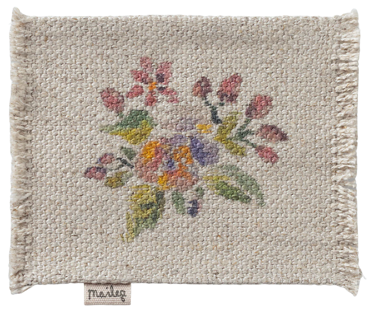 Teppich, Blumen - Klein
