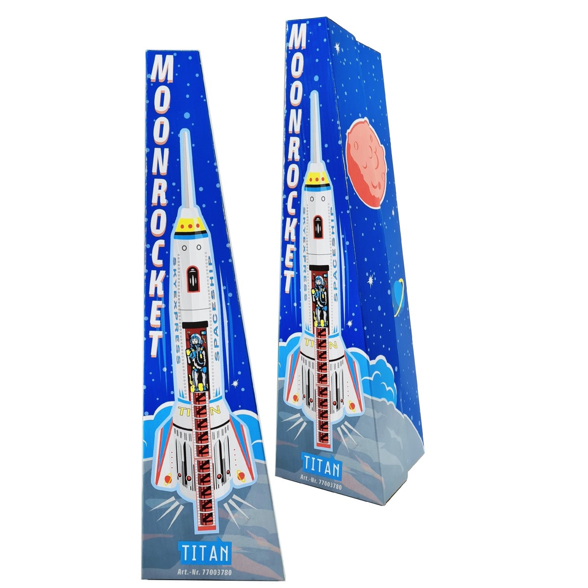 Rakete weiß "Titan"