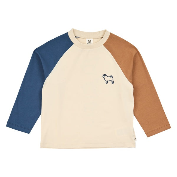 Müsli Dogs color block l/s T – Oak