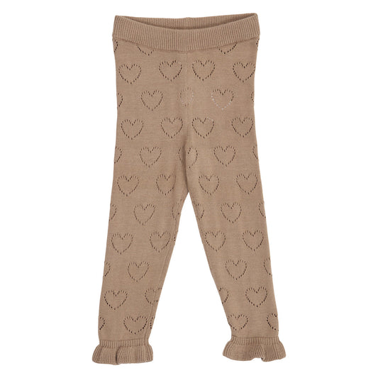 Müsli Knit Pointelle Heart Pants – Vorderseite