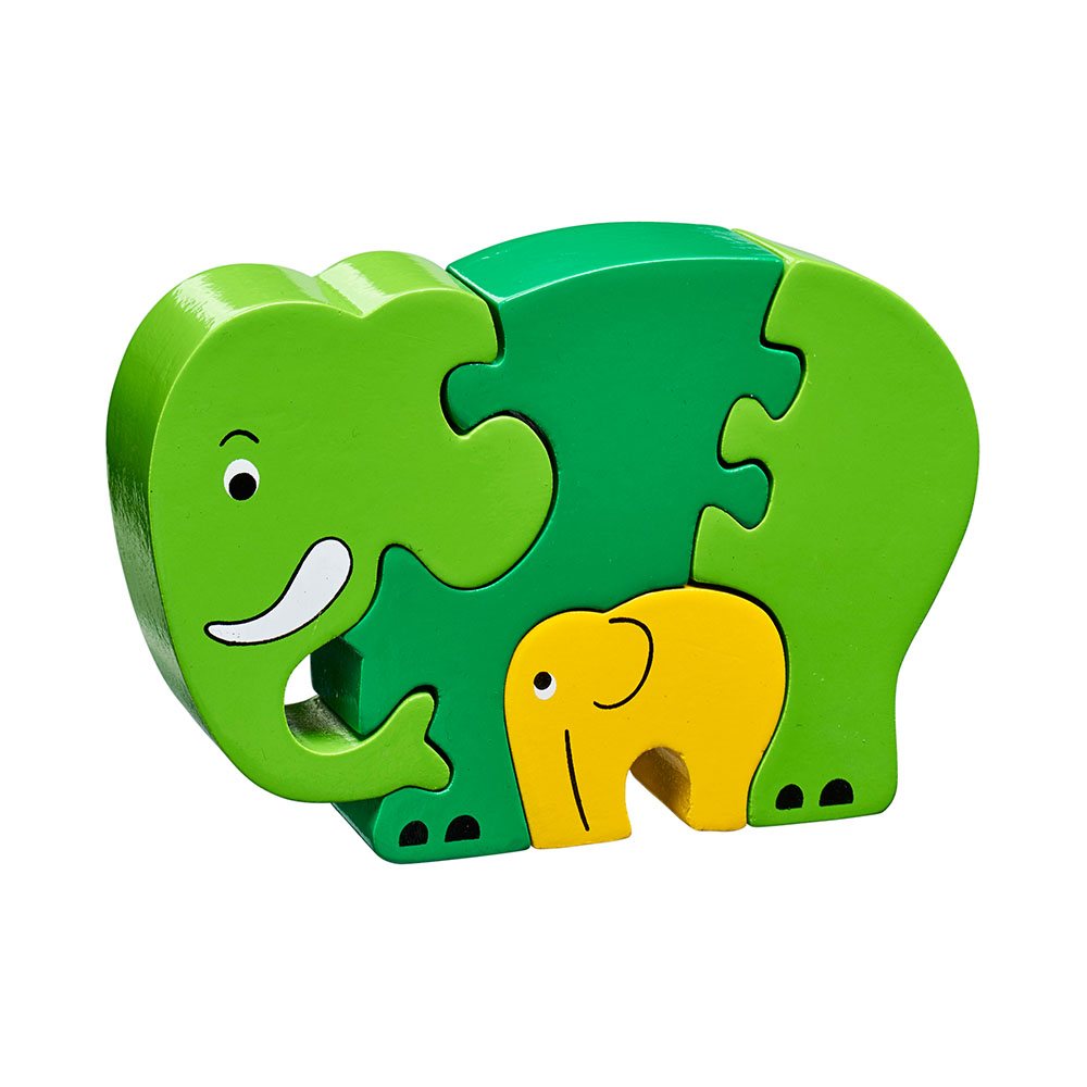 Puzzle – Tier mit Baby