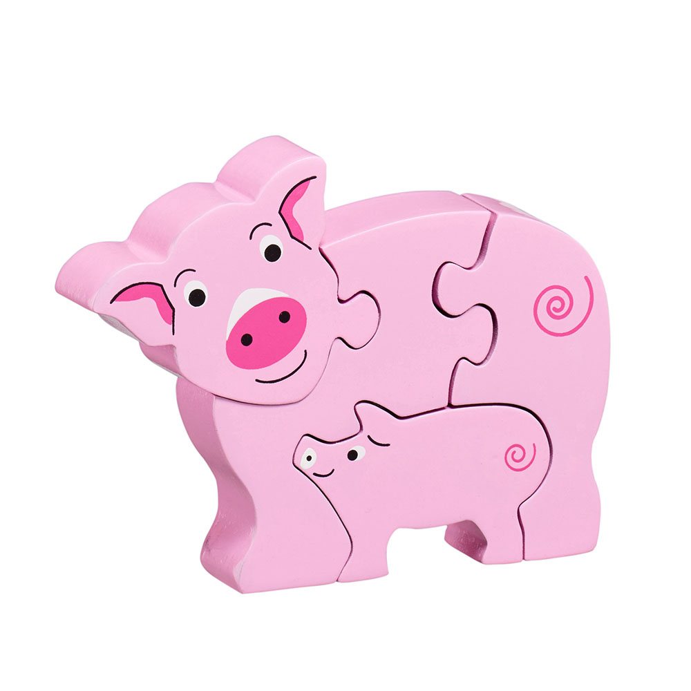 Puzzle – Tier mit Baby