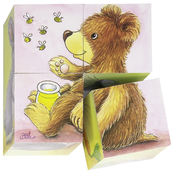 Kockasta slagalica – Mladunci životinja