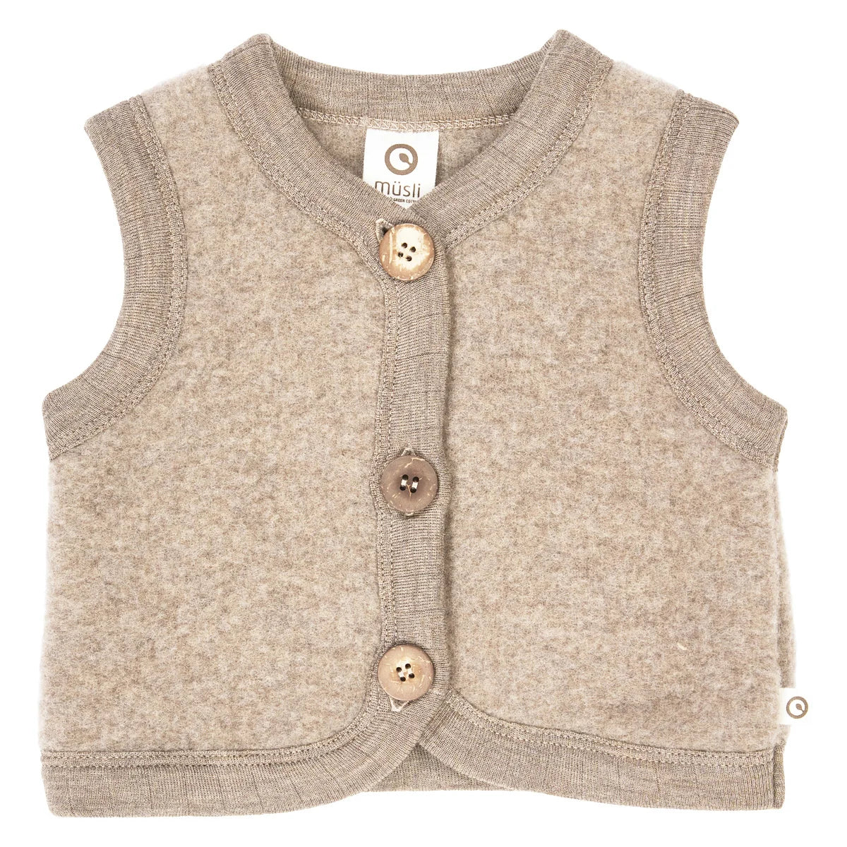 Wollfleece-Weste