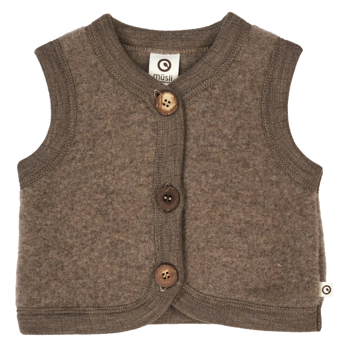 Wollfleece-Weste