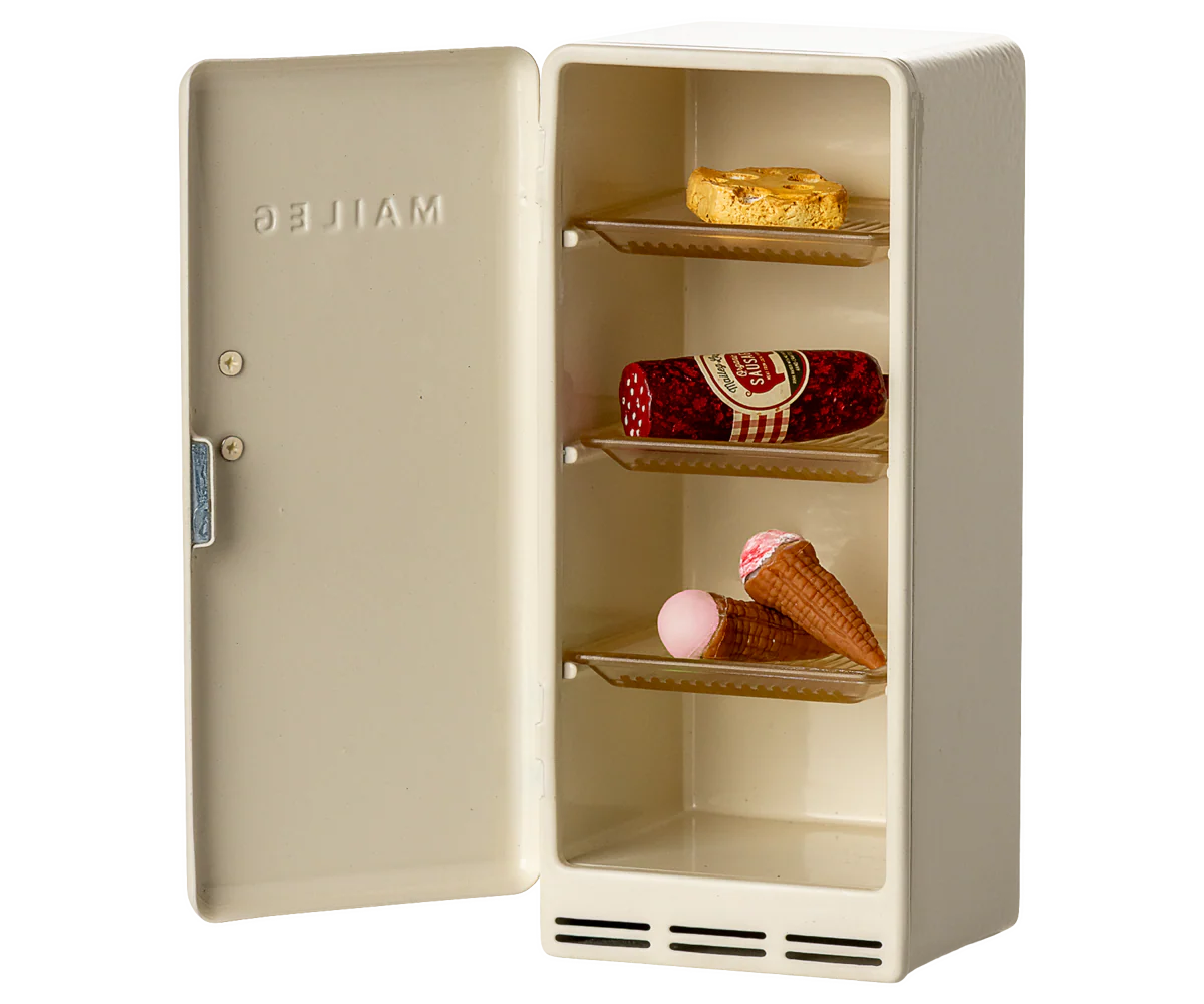 Kühlschrank, Maus - Creme