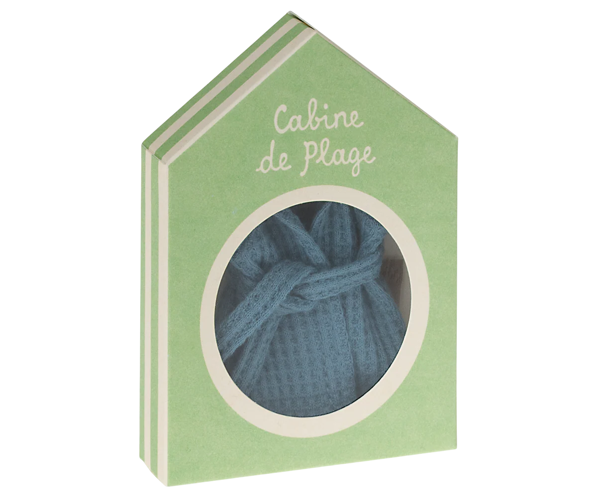 Bademantel - Dusty Blau