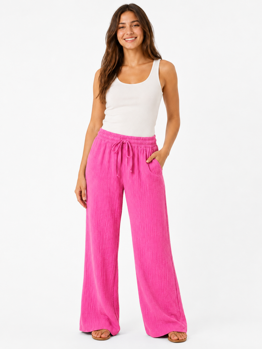 Hose Musselin - Pink