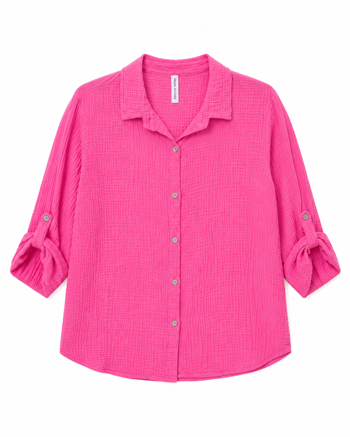 Hemdbluse Musselin - Pink