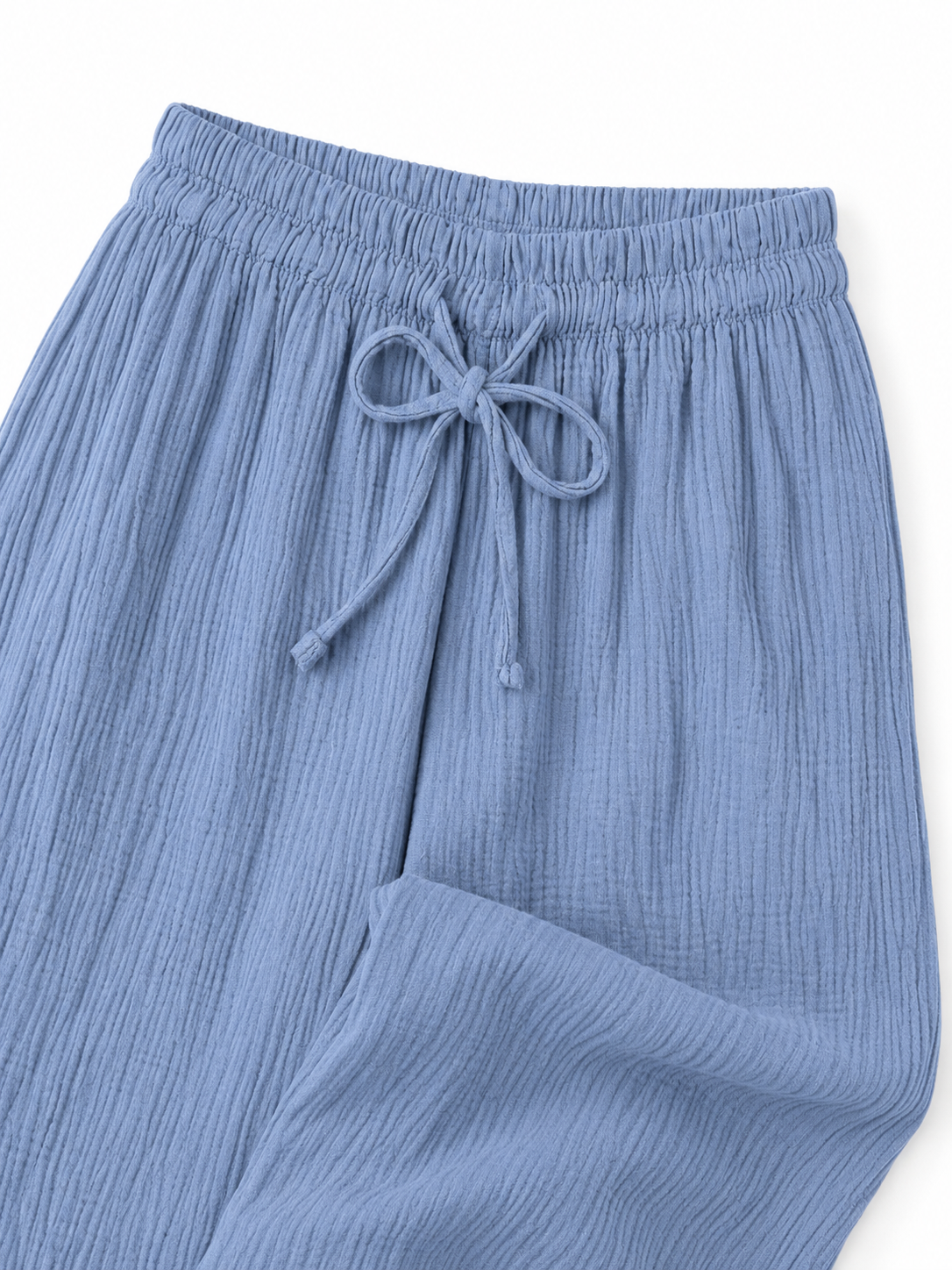 Hose Musselin - blau