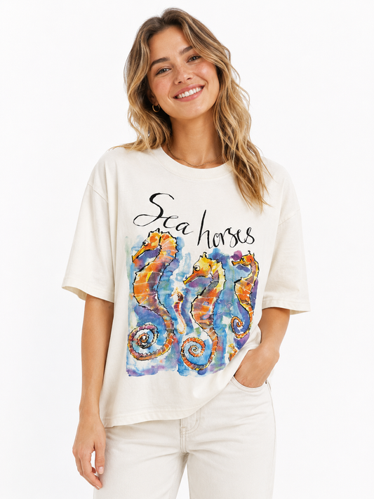 T-Shirt - Sea horses