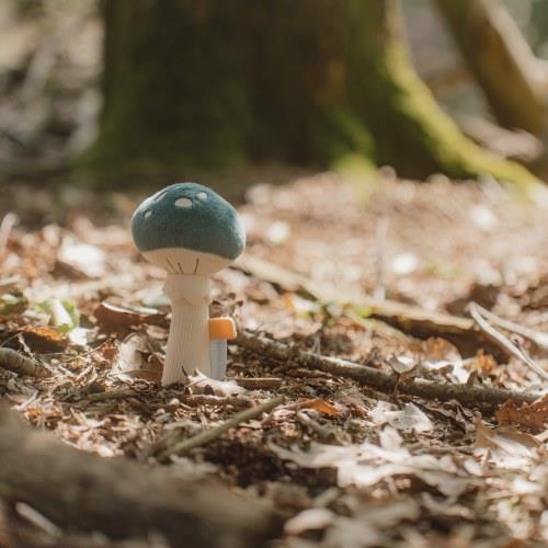 Rassel Pilz - Blau - Forest Friends