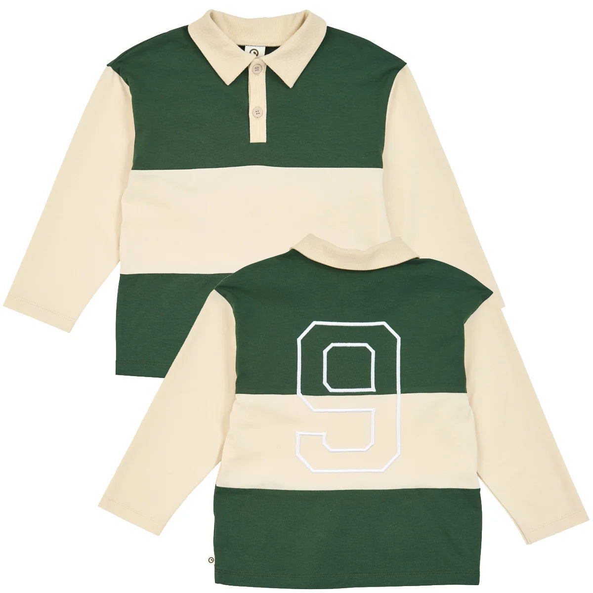 Langarm-Poloshirt
