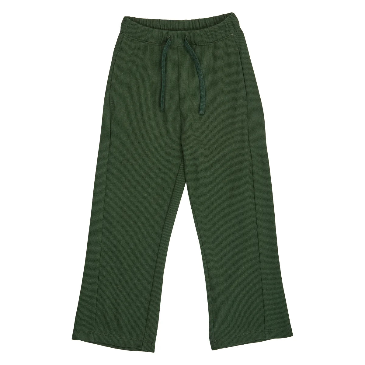 Waffle-Texture Pants