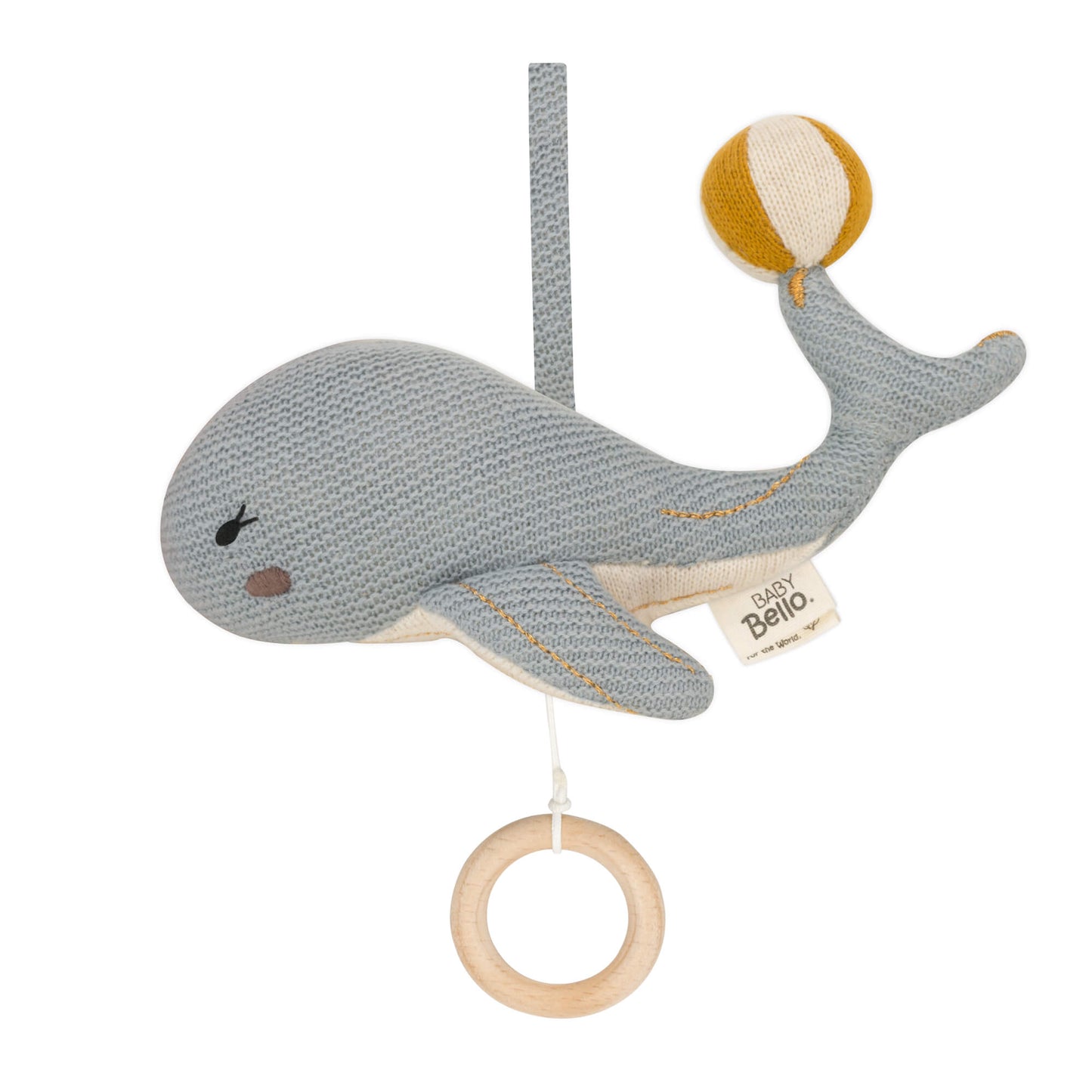 Musik-Mobile Baby „Wally der Wal – Delicate Blue“