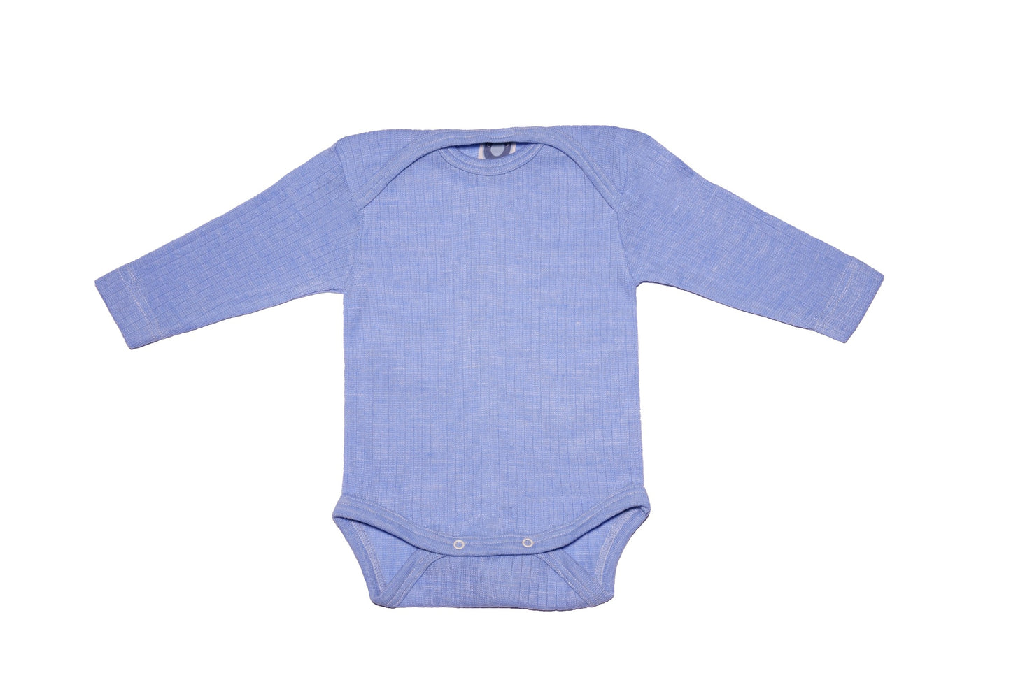 Baby-Body langarm – Seide/Wolle kbT/Baumwolle
