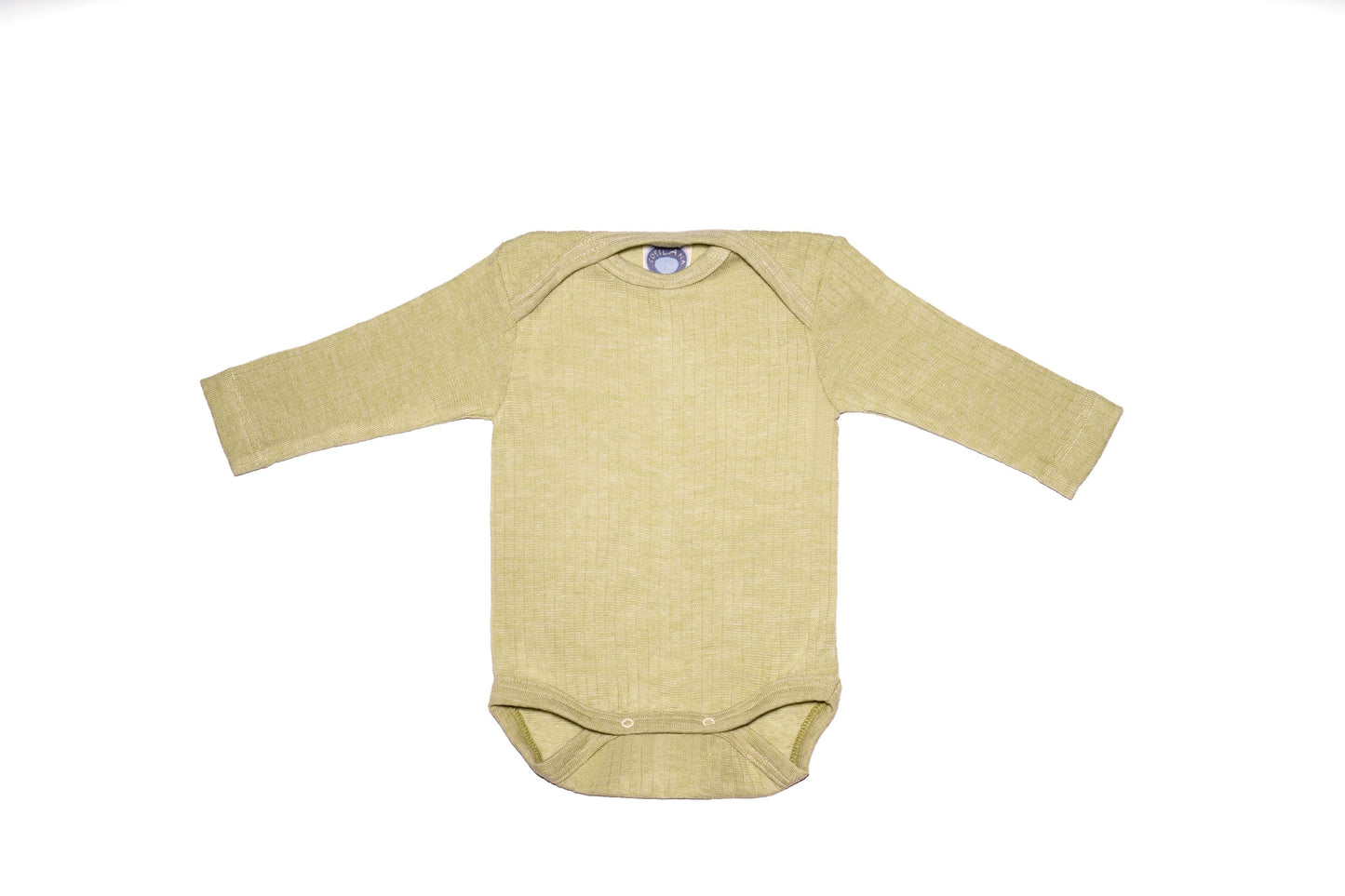 Baby-Body langarm – Seide/Wolle kbT/Baumwolle