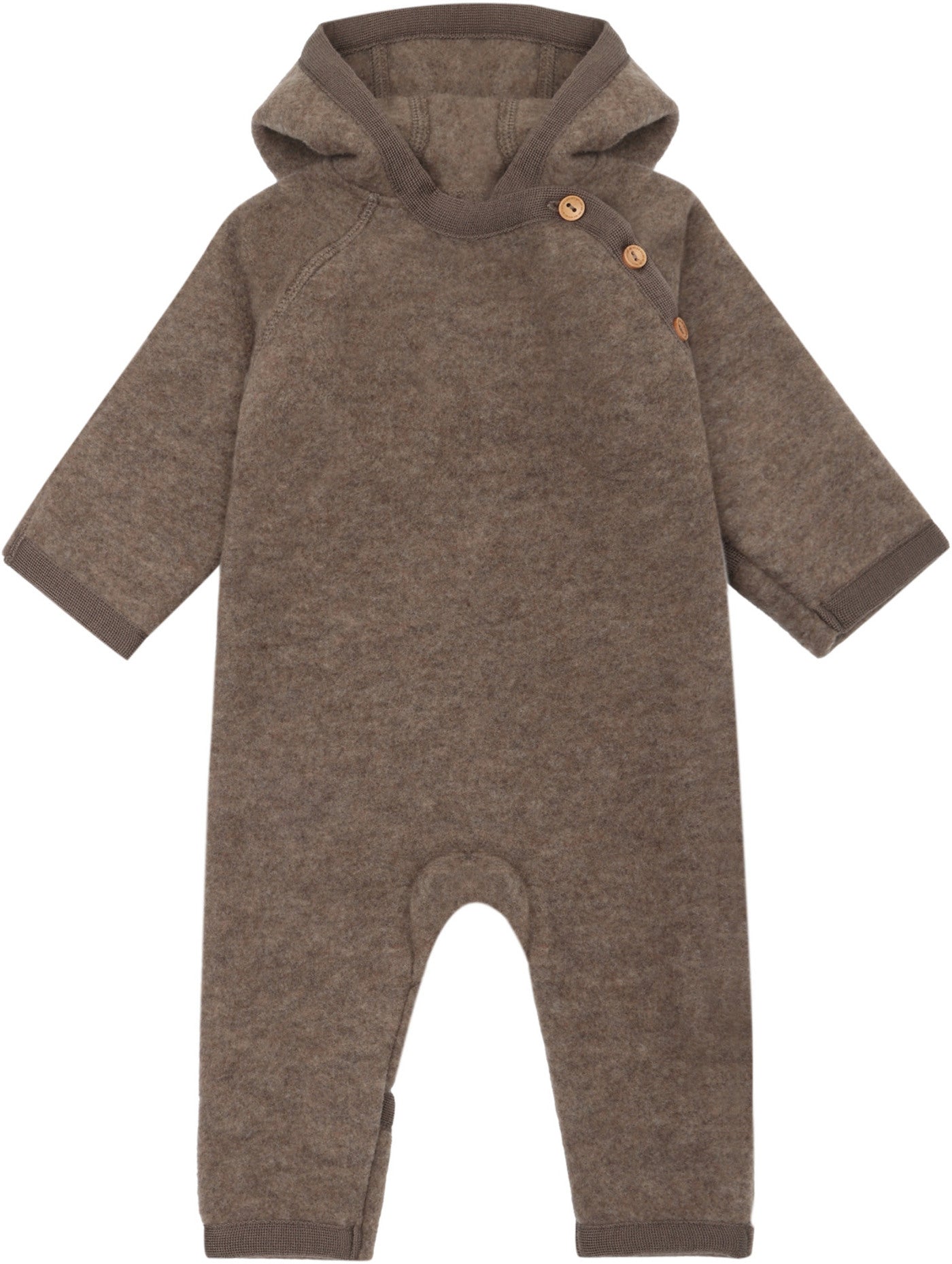 Overall mit Kapuze, Knöpfe