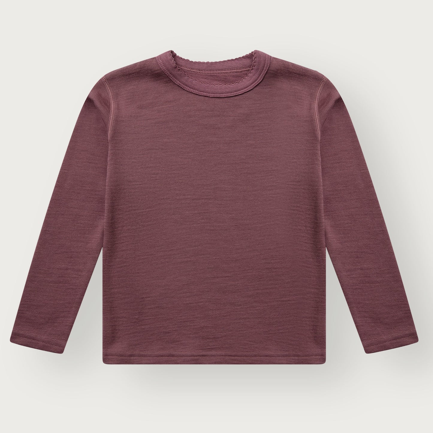 Langarmshirt Wolle/Viskose