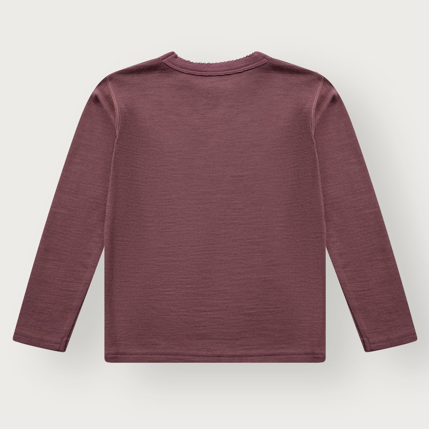 Langarmshirt Wolle/Viskose