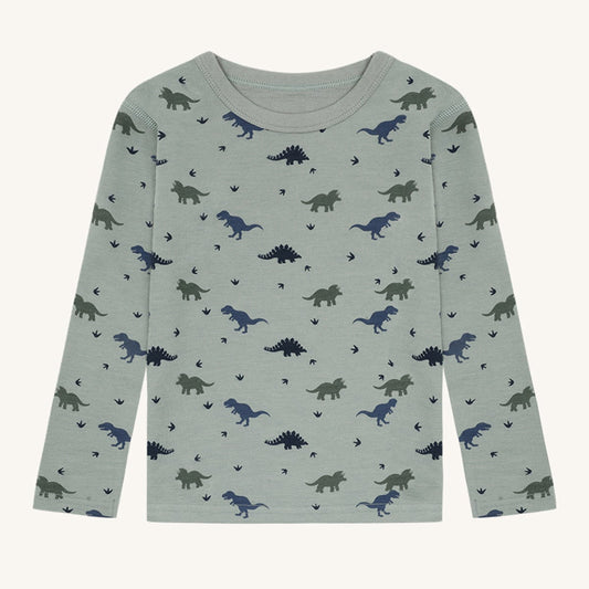 Langarmshirt Wolle/Viskose