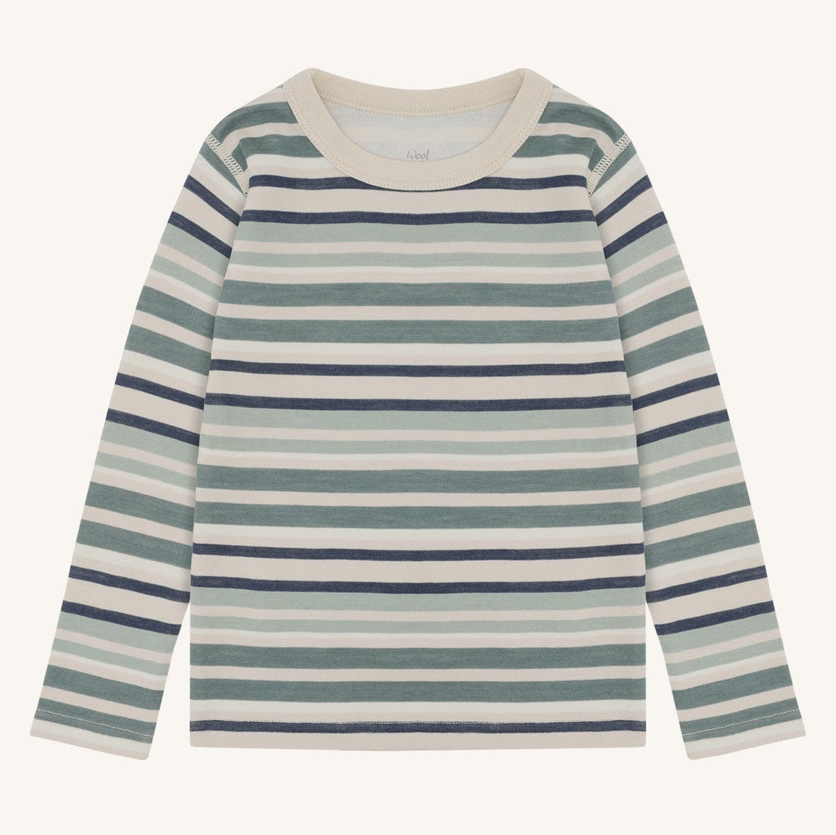 Langarmshirt Wolle/Viskose