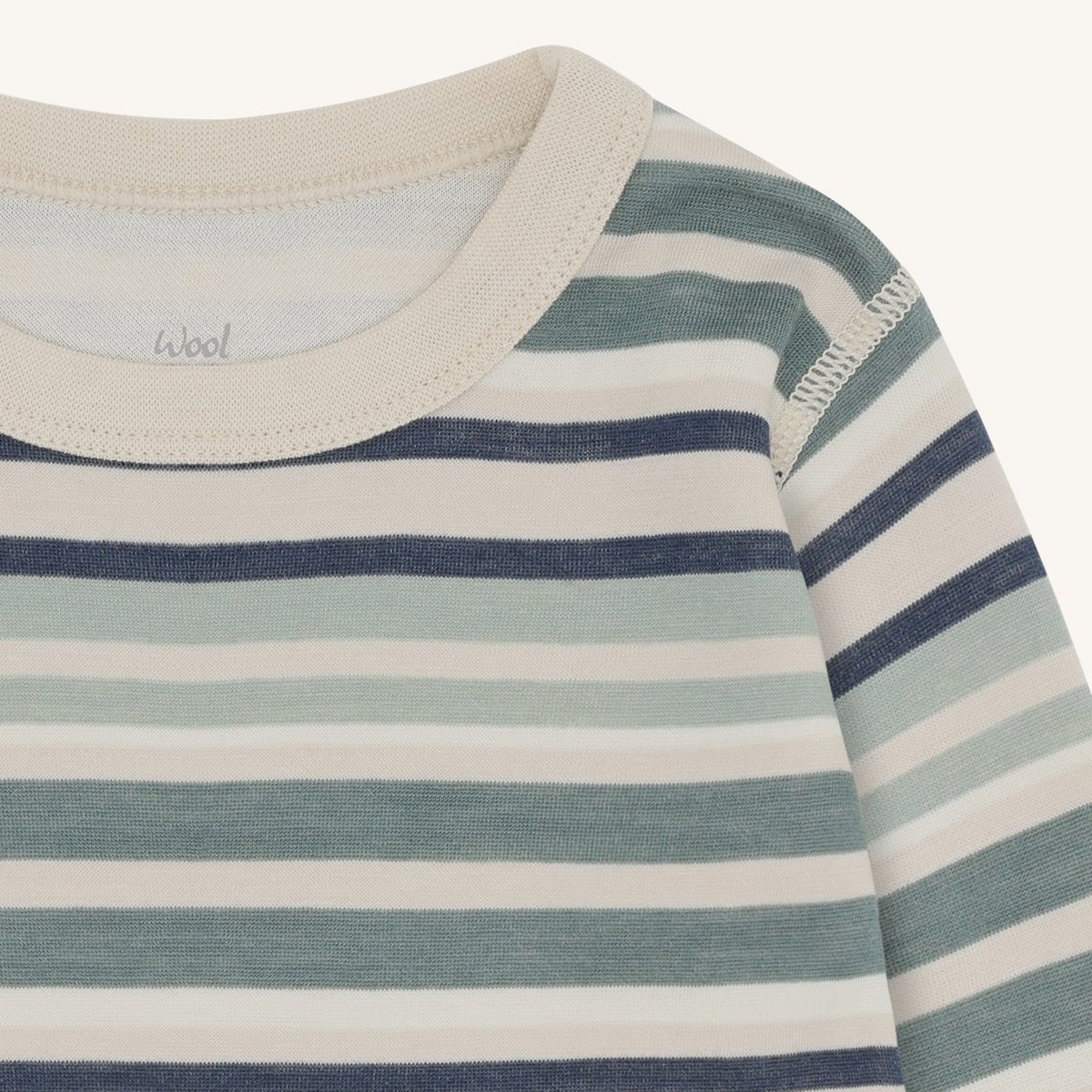 Langarmshirt Wolle/Viskose