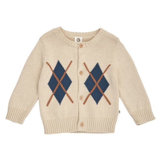 Müsli Old English Strickjacke Baby in Oak