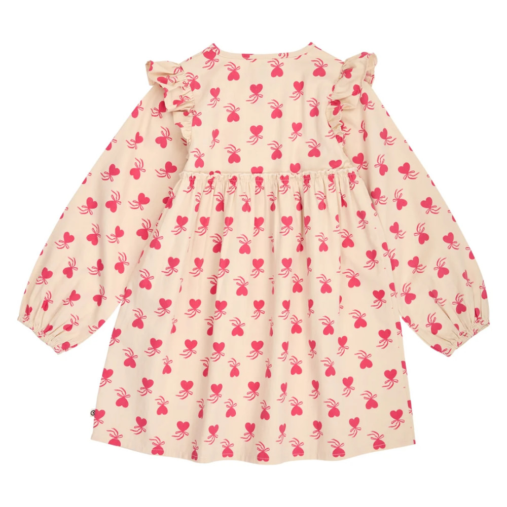 Müsli Langarmkleid - Oak/ Rouge red Vorderseite