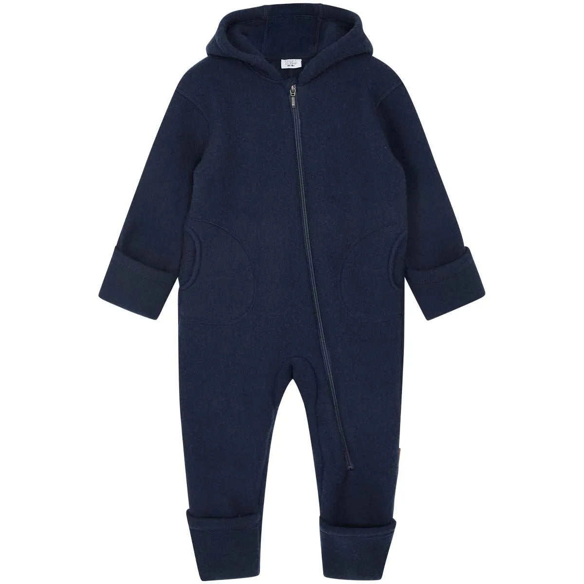 Overall mit Kapuze, Reißverschluss
