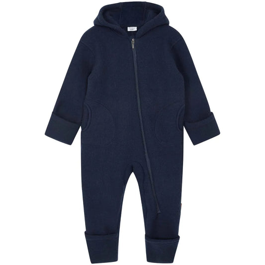 Overall mit Kapuze, Reißverschluss